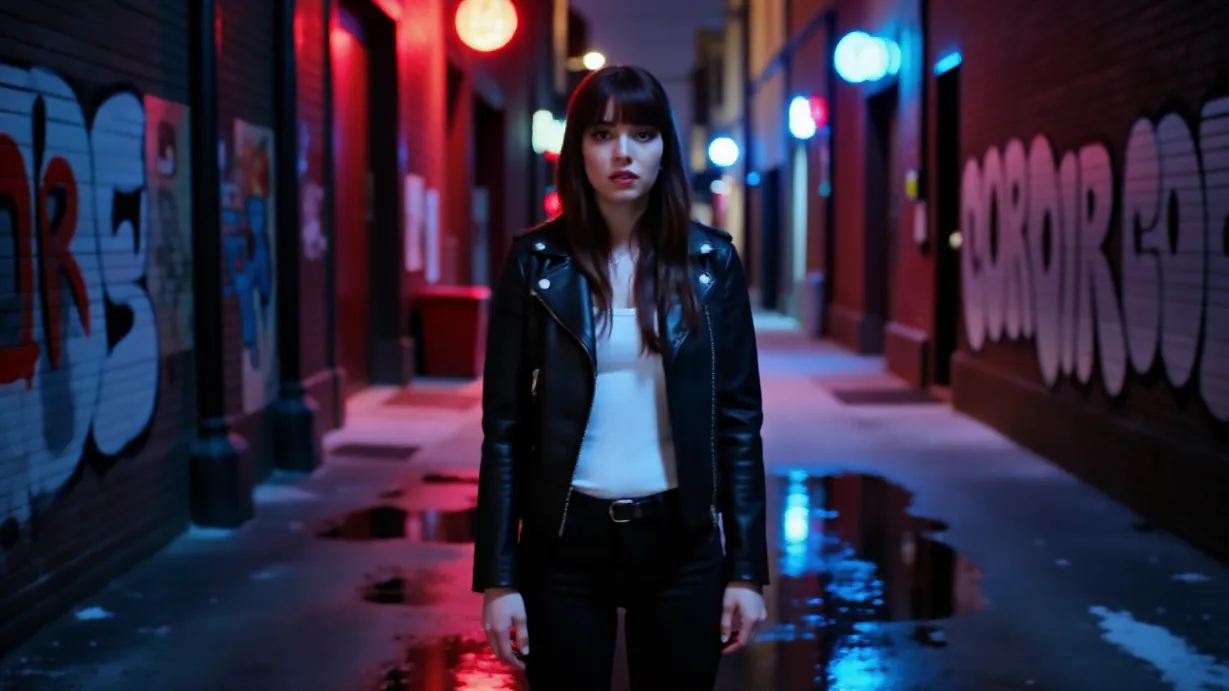 Neon Shadows: A Cyberpunk Survival