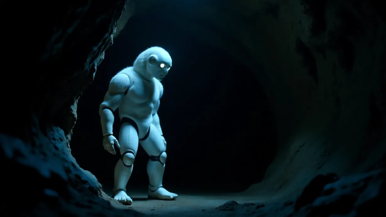 Trapped in Crystal Caves: A Descent into Darkness