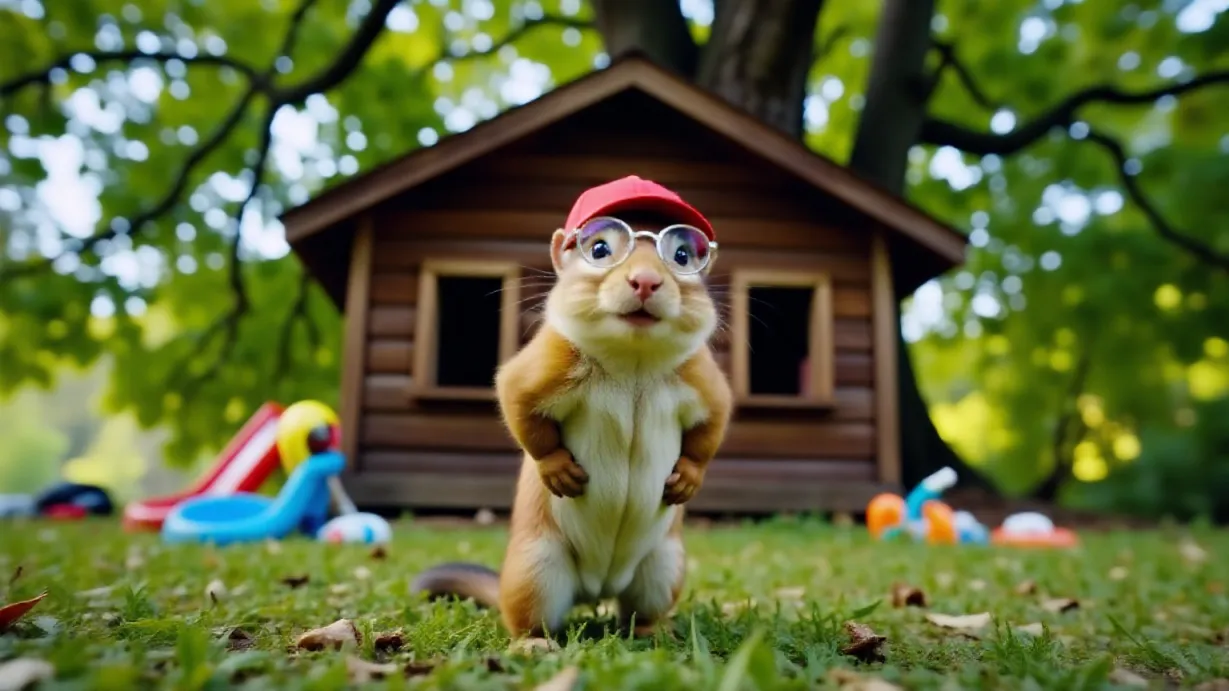 Alvin's Treehouse Rescue